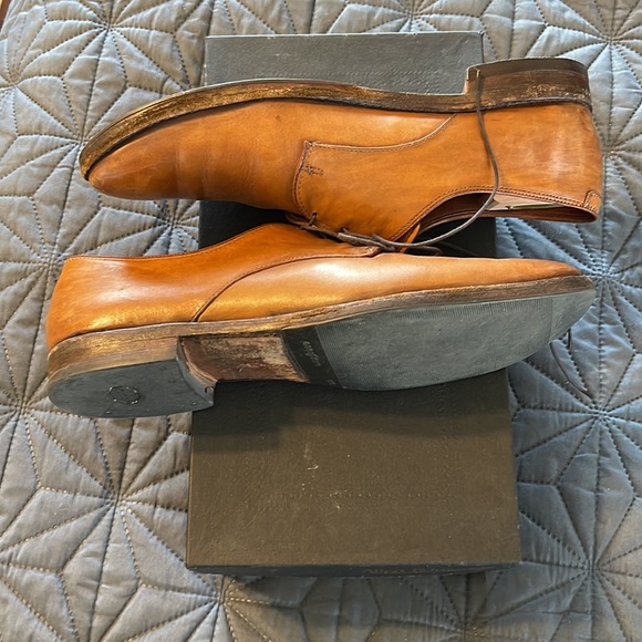 ALLEN EDMONDS Kenilworth Walnut Sz 12 B Mens Shoes Oxford Dress Business Casual - Picture 10 of 11